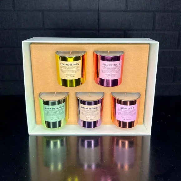 BRAND NEW- BOY SMELLS CANDLE SET - Picture 2 of 7